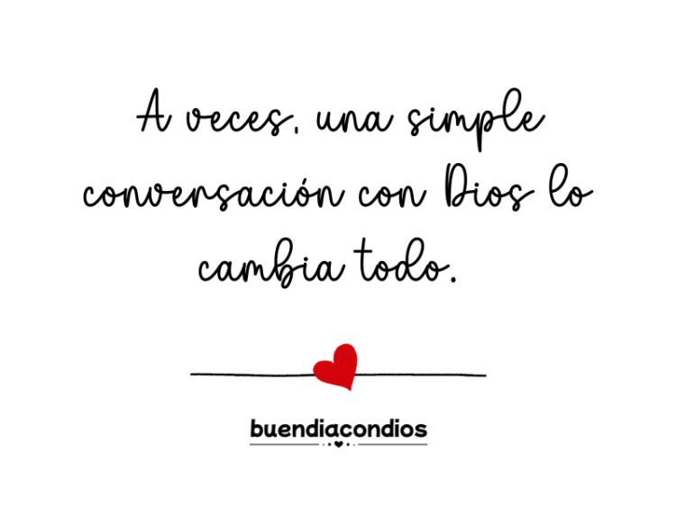 Conversación con Dios