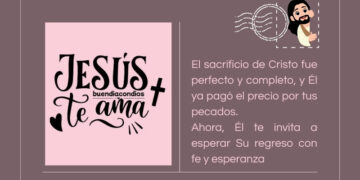 El sacrificio de Cristo fue perfecto y completo, y Él ya pagó el precio por tus pecados. Ahora, Él te invita a esperar Su regreso con fe y esperanza
