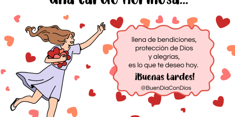 Mensaje de buenas tardes - Una tarde hermosa